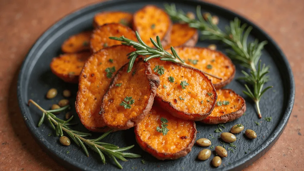 sweet potato toast low histamine vegan breakfast idea