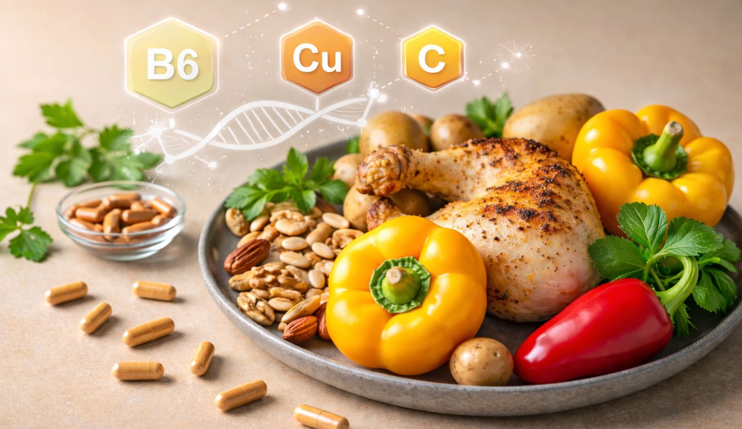 what vitamins increase DAO enzyme and support histamine breakdown naturally